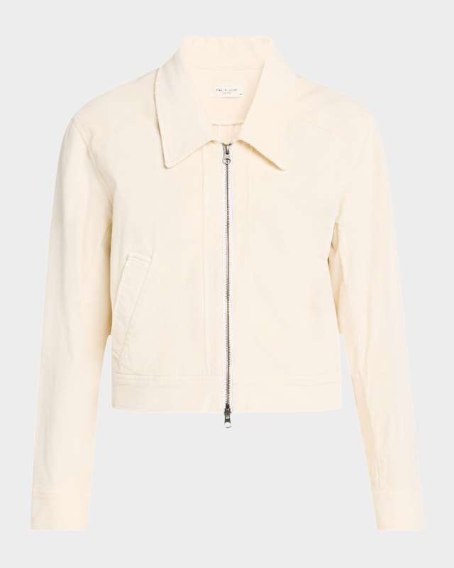 Anya Zip Corduroy Jacket